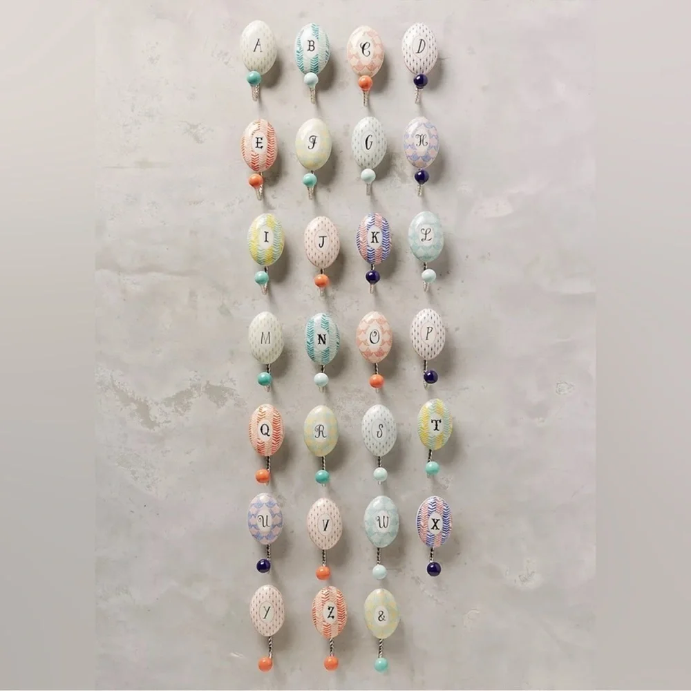 Anthropologie Whimsy A Wall Hook/Hanger - Picture 2 of 3